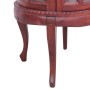 Armario vitrina de madera maciza de caoba marrón 50x50x76 cm by , Side tables - Ref: Foro24-283843, Price: 190,90 €, Discount: %