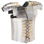Réplica de armadura de soldado romano LARP acero plateado de , Armas coleccionables - Ref: Foro24-286208, Precio: 145,97 €, D...