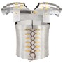 Réplica de armadura de soldado romano LARP acero plateado de , Armas coleccionables - Ref: Foro24-286208, Precio: 145,97 €, D...