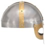 Réplica de casco vikingo antiguo LARP acero plateado de , Armas coleccionables - Ref: Foro24-286236, Precio: 54,18 €, Descuen...
