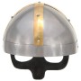 Réplica de casco vikingo antiguo LARP acero plateado de , Armas coleccionables - Ref: Foro24-286236, Precio: 54,18 €, Descuen...