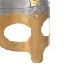 Réplica de casco vikingo antiguo LARP acero plateado de , Armas coleccionables - Ref: Foro24-286236, Precio: 54,18 €, Descuen...
