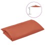 Tela de repuesto para sombrilla voladiza terracota 350 cm de , Telas para sombrillas y toldos - Ref: Foro24-313817, Precio: 2...