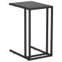 Mesita ordenador vidrio transparente negro mármol 50x35x65cm von , Seitentische - Ref: Foro24-331651, Preis: 44,19 €, Rabatt: %
