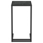 Mesita ordenador vidrio transparente negro mármol 50x35x65cm von , Seitentische - Ref: Foro24-331651, Preis: 44,19 €, Rabatt: %