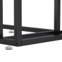 Mesita ordenador vidrio transparente negro mármol 50x35x65cm von , Seitentische - Ref: Foro24-331651, Preis: 44,19 €, Rabatt: %