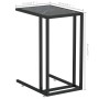 Mesita ordenador vidrio transparente negro mármol 50x35x65cm von , Seitentische - Ref: Foro24-331651, Preis: 44,19 €, Rabatt: %