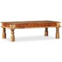 Mesa de centro madera maciza de acacia y mango 110x60x38 cm | Foro24.es | Tu tienda online para hogar, jardín y más Foro24.es