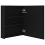 Armario de baño con espejo negro 50x14x60 cm | Foro24.es | Tu tienda online para hogar, jardín y más Foro24.es