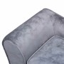 Sofá para perro gris felpa 57x34x36 cm de , Camas para perros - Ref: Foro24-170940, Precio: 73,43 €, Descuento: %