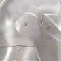 Réplica de casco de caballero medieval antiguo LARP acero plata de , Armas coleccionables - Ref: Foro24-286215, Precio: 83,47...