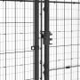 Perrera de exterior de acero con techo 12,1 m² by , Dog kennels and fences - Ref: Foro24-3082294, Price: 490,74 €, Discount: %