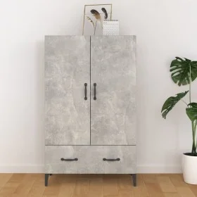 Sperrholz Sideboard Beton grau 70x31x115 cm von vidaXL, Sideboards - Ref: Foro24-812541, Preis: 76,53 €, Rabatt: %