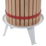Conjunto de prensa y trituradora de frutas y vinos 2 piezas de , Producción de vino - Ref: Foro24-277151, Precio: 231,70 €, D...