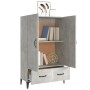 Sperrholz Sideboard Beton grau 70x31x115 cm von vidaXL, Sideboards - Ref: Foro24-812541, Preis: 80,43 €, Rabatt: %