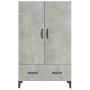 Sperrholz Sideboard Beton grau 70x31x115 cm von vidaXL, Sideboards - Ref: Foro24-812541, Preis: 80,43 €, Rabatt: %