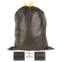 Bolsas de basura con cierre de cordón 250 unidades negras 35 l de , Bolsas de basura - Ref: Foro24-155342, Precio: 29,97 €