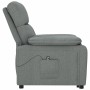 Sillón reclinable eléctrico de tela gris oscuro by , Armchairs - Ref: Foro24-3073803, Price: 236,99 €, Discount: %