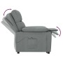 Sillón reclinable eléctrico de tela gris oscuro by , Armchairs - Ref: Foro24-3073803, Price: 236,99 €, Discount: %