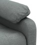 Sillón reclinable eléctrico de tela gris oscuro by , Armchairs - Ref: Foro24-3073803, Price: 236,99 €, Discount: %