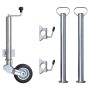 Rueda de remolque 2 tubos soporte 2 abrazaderas divididas 60 mm | Foro24.es | Tu tienda online para hogar, jardín y más Foro24.es