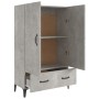 Sperrholz Sideboard Beton grau 70x31x115 cm von vidaXL, Sideboards - Ref: Foro24-812541, Preis: 80,43 €, Rabatt: %
