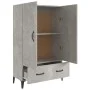 Sperrholz Sideboard Beton grau 70x31x115 cm von vidaXL, Sideboards - Ref: Foro24-812541, Preis: 76,50 €, Rabatt: %