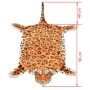 Alfombra afelpada de leopardo 139 cm marrón | Foro24.es | Tu tienda online para hogar, jardín y más Foro24.es