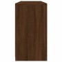 Aparador con luces LED roble marrón 142,5x37x67 cm by , Sideboards - Ref: Foro24-3209071, Price: 173,04 €, Discount: %