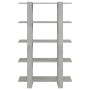 Betongraues Regal/Raumteiler 100x30x160 cm von vidaXL, Bücherregale und Regale - Ref: Foro24-811533, Preis: 71,55 €, Rabatt: %