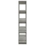 Betongraues Regal/Raumteiler 100x30x160 cm von vidaXL, Bücherregale und Regale - Ref: Foro24-811533, Preis: 71,55 €, Rabatt: %