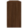 Aparador con luces LED roble ahumado 163x37x67 cm by , Sideboards - Ref: Foro24-3209078, Price: 186,28 €, Discount: %