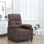 Sillón de masaje eléctrico tela marrón oscuro | Foro24.es | Tu tienda online para hogar, jardín y más Foro24.es