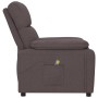 Sillón de masaje eléctrico tela marrón oscuro | Foro24.es | Tu tienda online para hogar, jardín y más Foro24.es