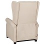 Sillón reclinable de tela crema | Foro24.es | Tu tienda online para hogar, jardín y más Foro24.es