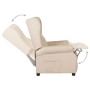 Sillón reclinable de tela crema | Foro24.es | Tu tienda online para hogar, jardín y más Foro24.es
