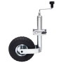 Rueda jockey con 1 abrazadera partida y calzos de ruedas 48 mm by , Trailers for goods and transport - Ref: Foro24-3214428, P...