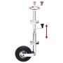 Rueda jockey con 1 abrazadera partida y calzos de ruedas 48 mm by , Trailers for goods and transport - Ref: Foro24-3214428, P...