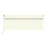 Toldo manual retráctil con persiana y LED crema 4x3 m von , Markisen - Ref: Foro24-3069422, Preis: 327,23 €, Rabatt: %