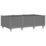Jardinera con ruedas PP gris claro 150x80x54 cm | Foro24.es | Tu tienda online para hogar, jardín y más Foro24.es