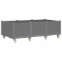 Jardinera con ruedas PP gris claro 150x80x54 cm | Foro24.es | Tu tienda online para hogar, jardín y más Foro24.es