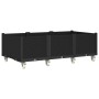 Jardinera con ruedas PP negro 150x80x54 cm | Foro24.es | Tu tienda online para hogar, jardín y más Foro24.es