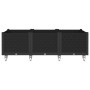 Jardinera con ruedas PP negro 150x80x54 cm | Foro24.es | Tu tienda online para hogar, jardín y más Foro24.es