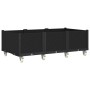 Jardinera con ruedas PP negro 150x80x54 cm | Foro24.es | Tu tienda online para hogar, jardín y más Foro24.es