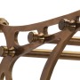 Soporte de equipaje con perchas de pared aluminio de , Percheros para sombreros y abrigos - Ref: Foro24-357833, Precio: 110,3...