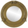 Espejo de ojo de buey de pared aluminio y vidrio Ø30 cm de , Espejos - Ref: Foro24-357852, Precio: 51,56 €, Descuento: %