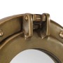 Espejo de ojo de buey de pared aluminio y vidrio Ø30 cm de , Espejos - Ref: Foro24-357852, Precio: 51,56 €, Descuento: %
