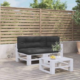 Cojines para palets 3 piezas tela negro by , Cushions for chairs and sofas - Ref: Foro24-3217127, Price: 95,48 €, Discount: %