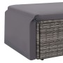 Set de muebles de jardín 2 pzas y cojines ratán sintético gris | Foro24.es | Tu tienda online para hogar, jardín y más Foro24.es