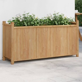 Jardinera de bambú 100x30x50 cm by , Pots and planters - Ref: Foro24-366463, Price: 82,16 €, Discount: %